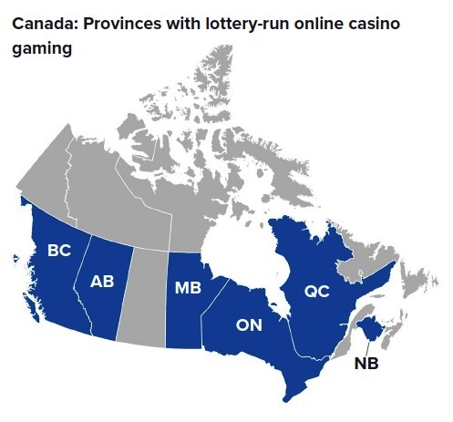Online Casino by Provinces Canada